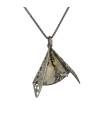 Necklace White moth