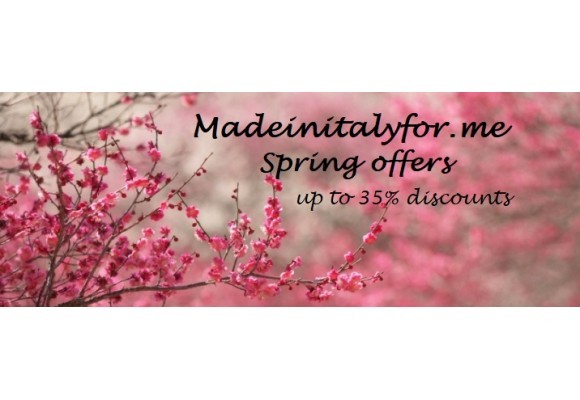 Here come the unmissable spring discounts on Madeinitalyfor.me